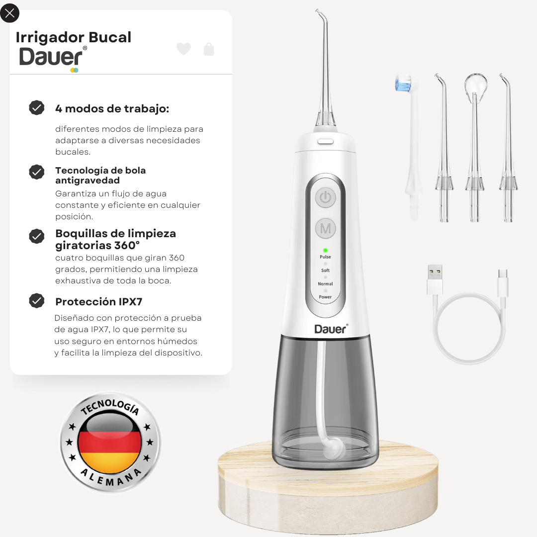 Shops irrigador dental ipx7