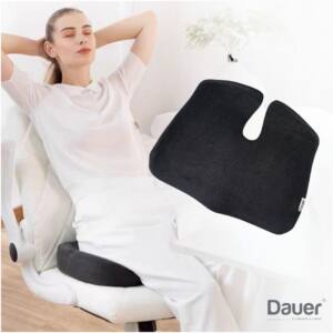 Cojín Asiento 3D Ortopédico  Memory foam Carbon de Bambu - DAUER