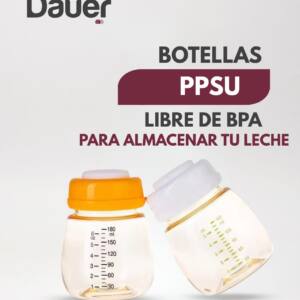 “Botella de Almacenamiento de Leche Materna PPSU  180ml - DAUER