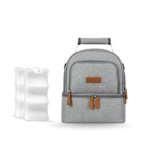Cooler bag- conservador de leche mas 2 bloque de hielo